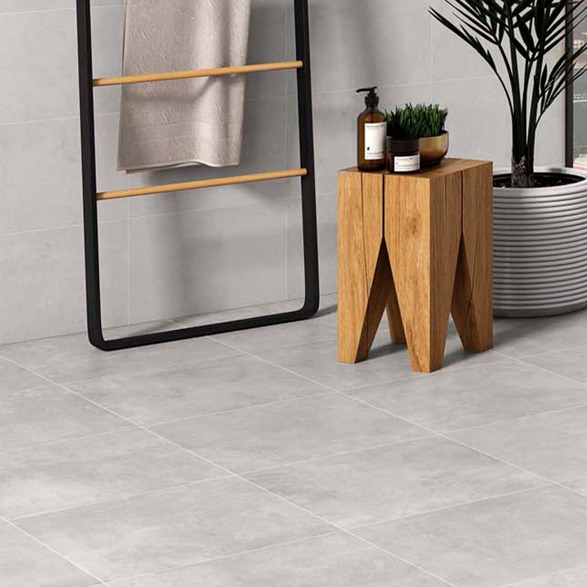 Como Gris Matt Ceramic Tile 430x430mm