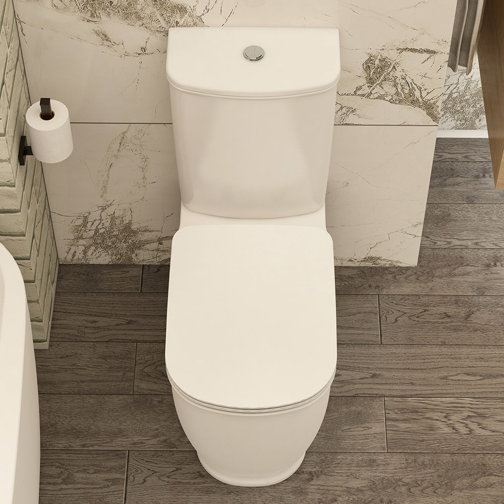 Liberty open backed close coupled pan and cistern (pan height 400mm)