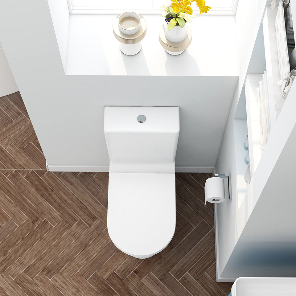 Blade Rimless Comfort Height Closed Back Close Coupled Pan & cistern (pan height 450mm)