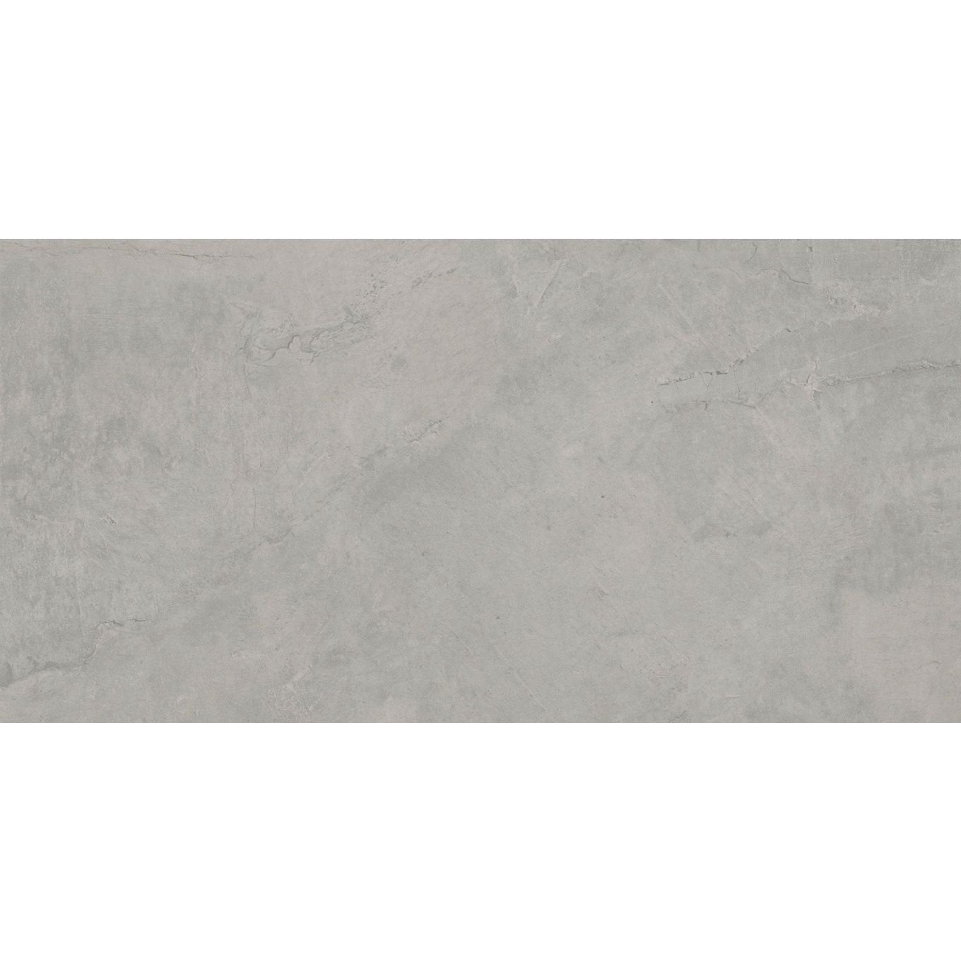 Donovan Silver Concrete Effect Porcelain Tile 600x1200mm