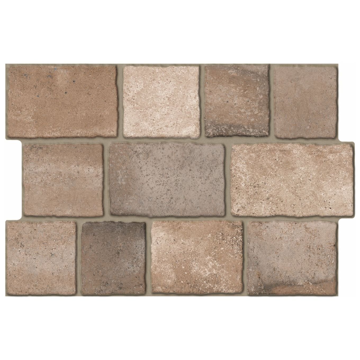 Casanova Coto Matt Porcelain Cobble Stone Tile 600x400mm