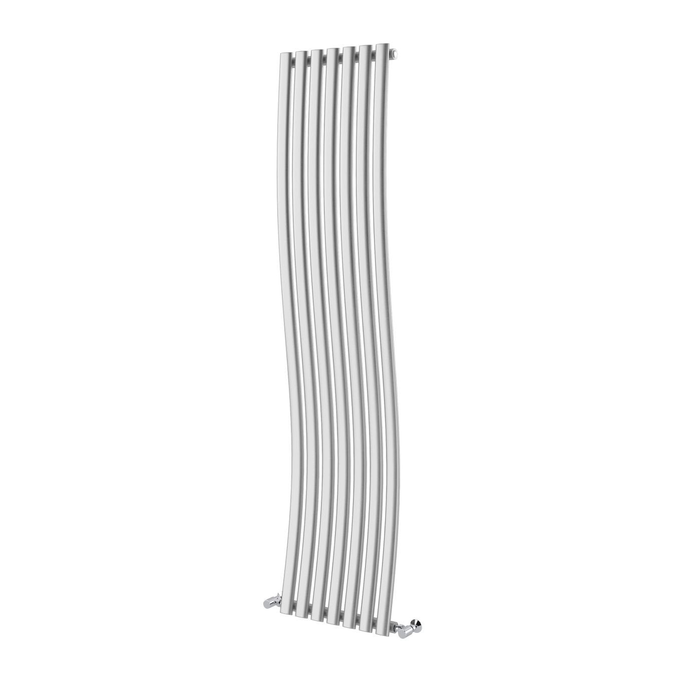 Gamma White Vertical Wave Radiator 1785x413mm