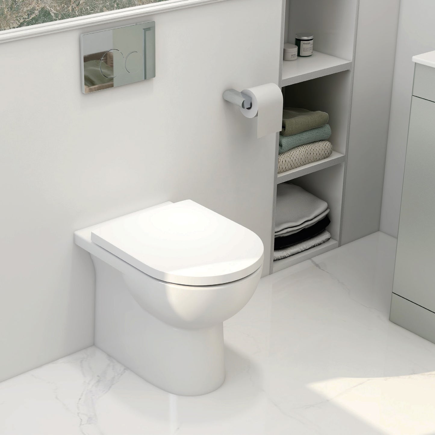 Ivan Rimless Back To Wall Pan