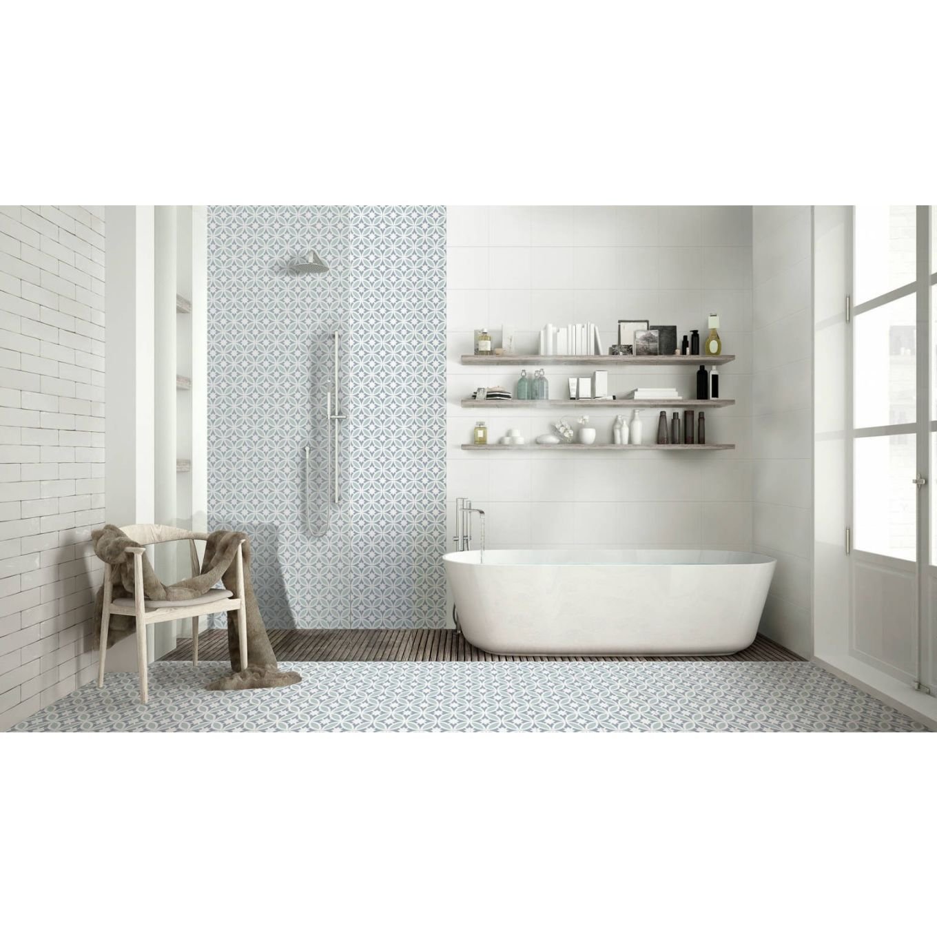 Encino Marrok Matt Porcelain Tile 250x250mm