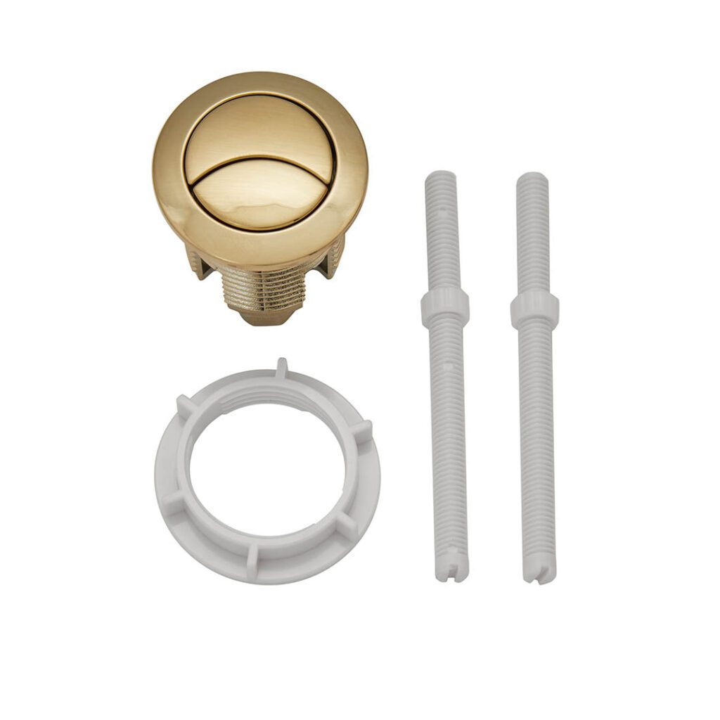 Highlife Brushed Brass Universal Push Button Ccpr