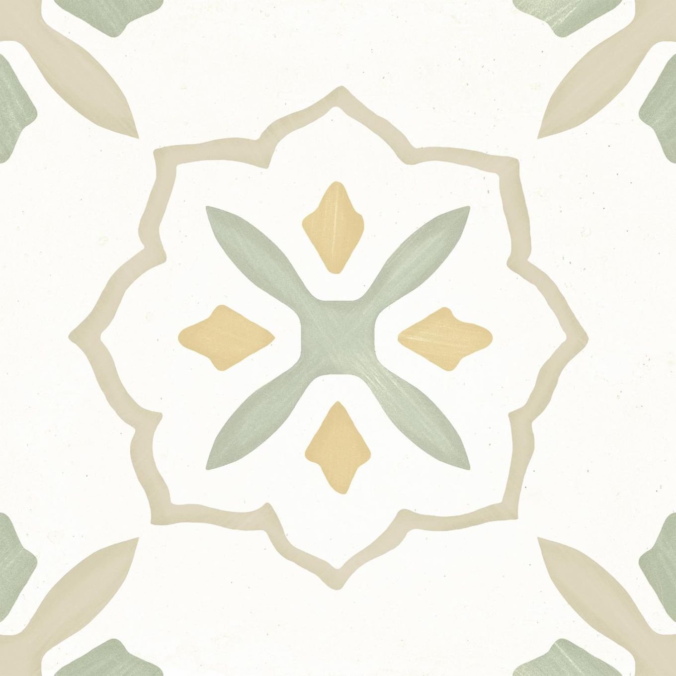 Lira Taupe Cross Matt Porcelain Tile 223x223mm