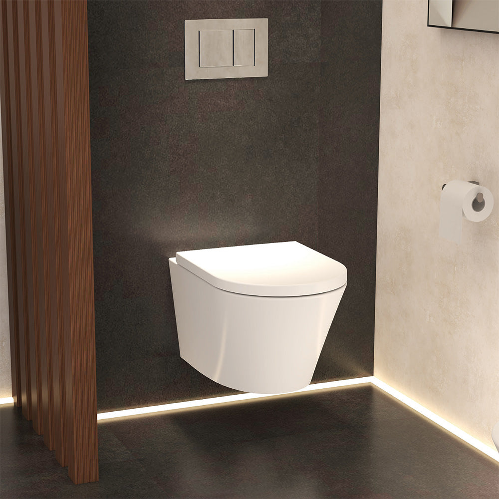 Arco Rimless 520mm Projection wall hung pan