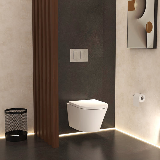 Arco Rimless 470mm Projection Wall Hung pan