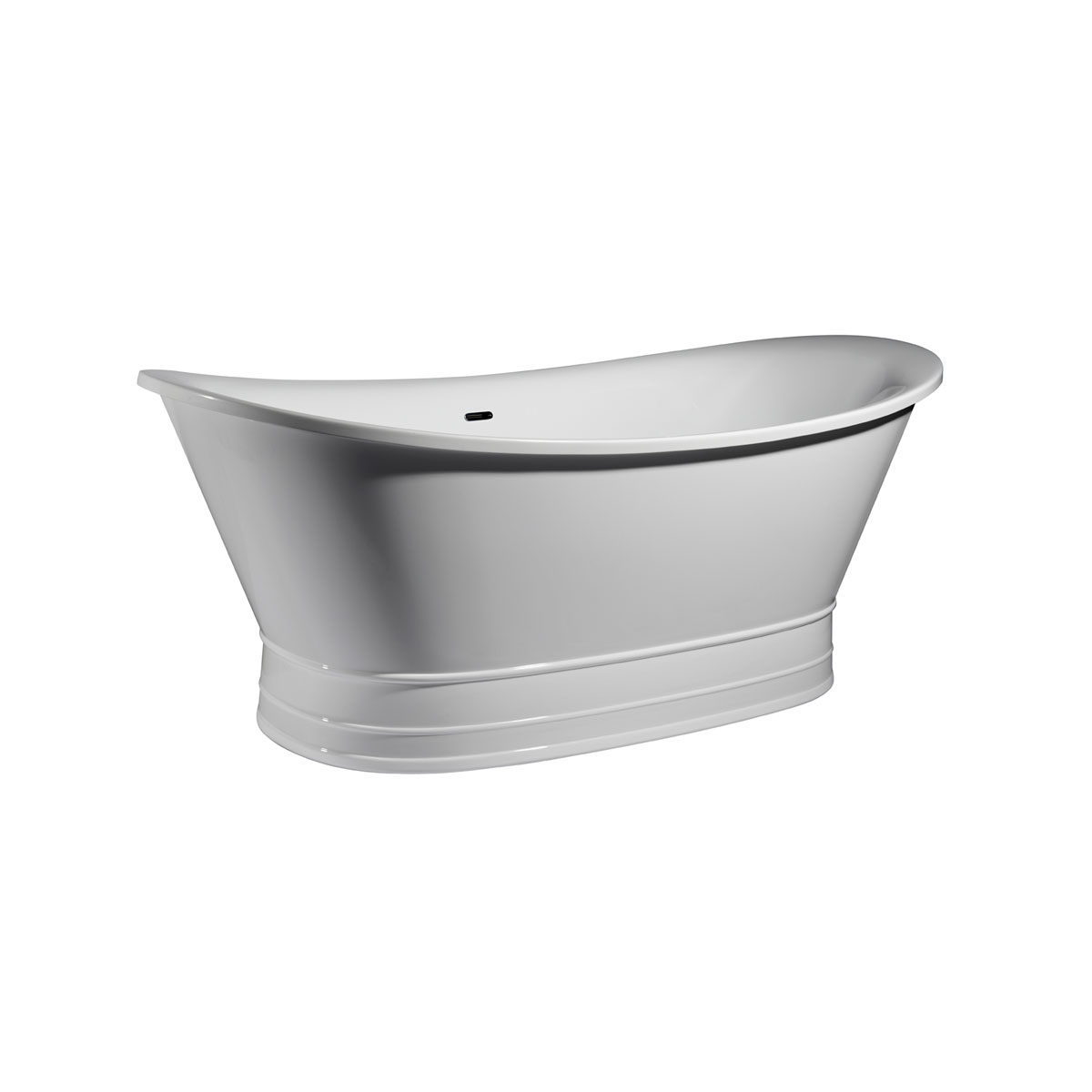 Charlotte White Freestanding Acrylic Bath 1745x795mm