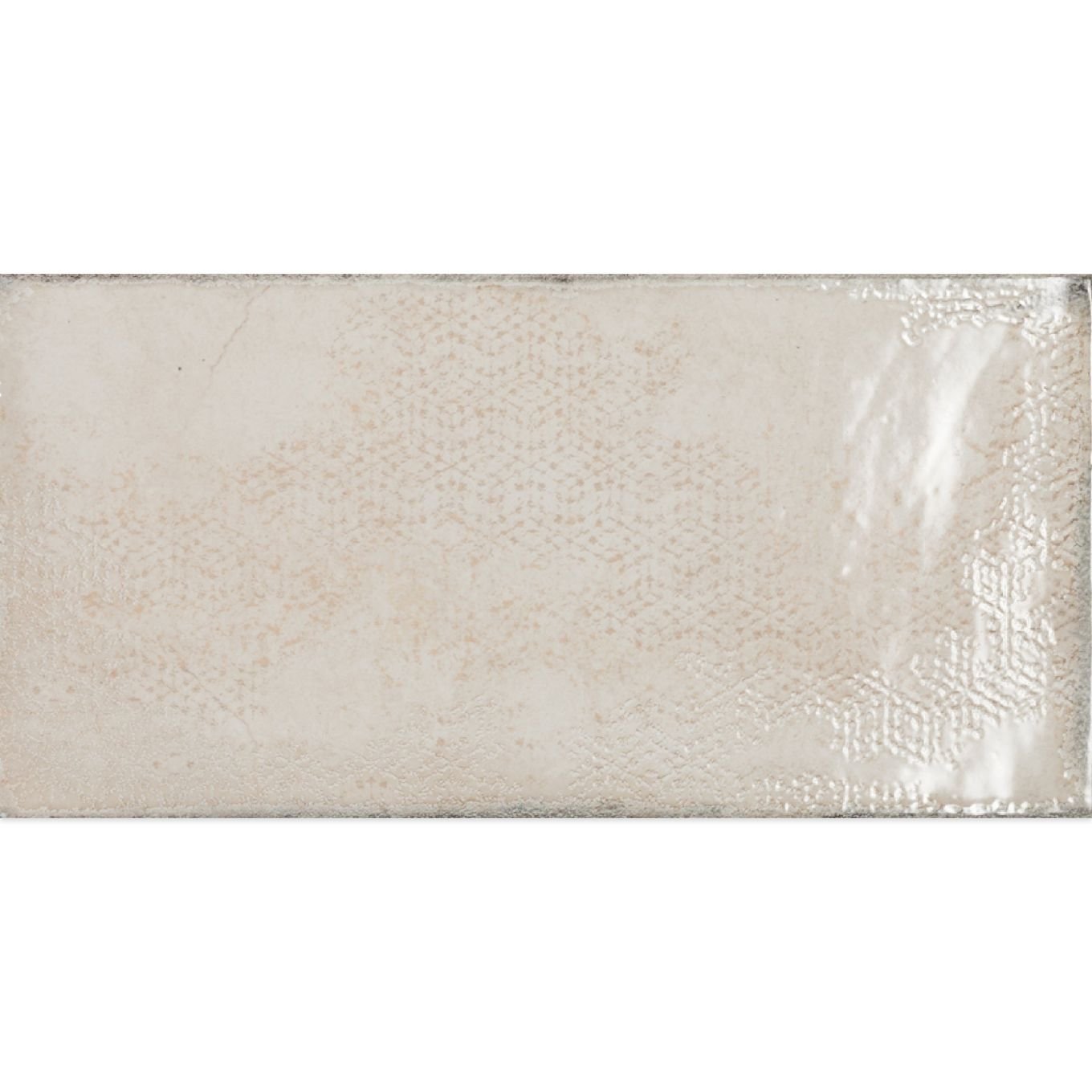 Inca Beige Glossy Porcelain Brick Tile 150x316mm
