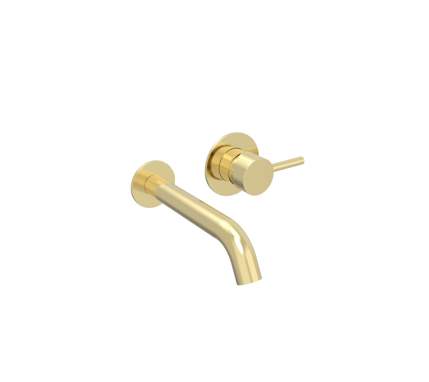 COS wall mounted 2 plate basin mixer