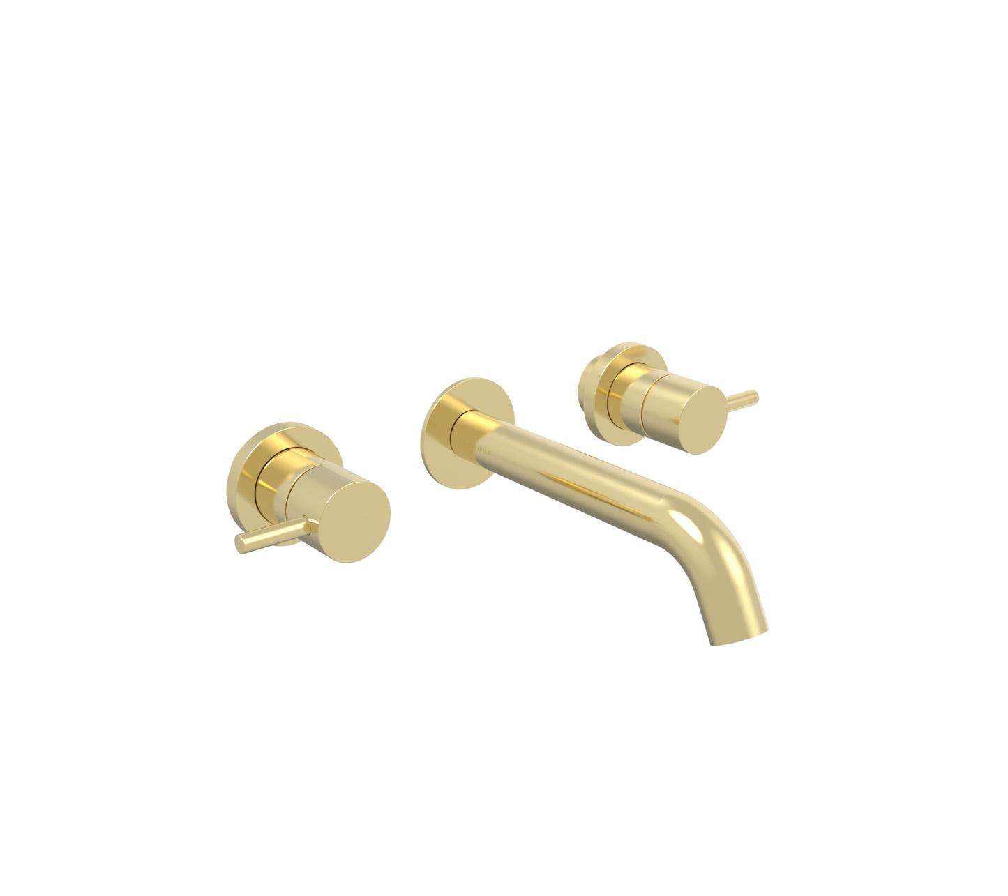 COS 3 piece wall mounted basin mixer