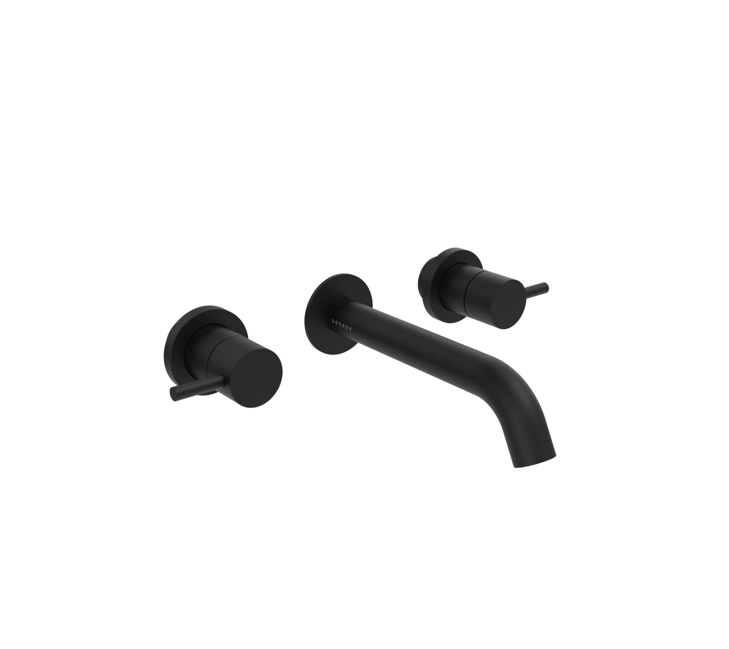 COS 3 piece wall mounted basin mixer