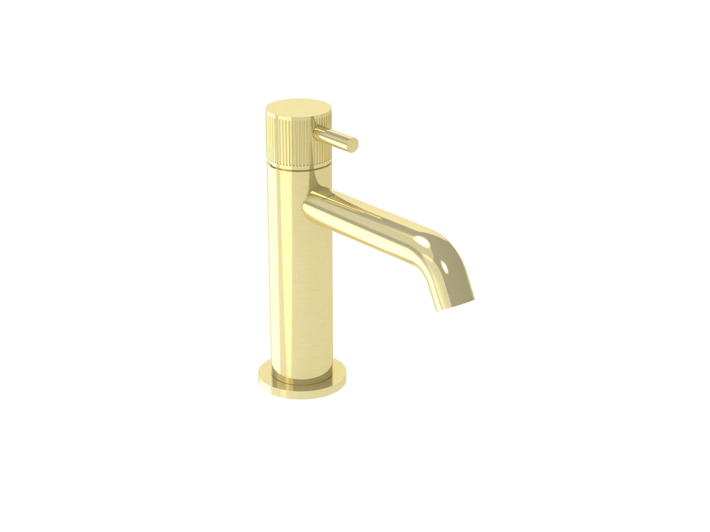COS Basin mixer KIT - w/ Fluted handle