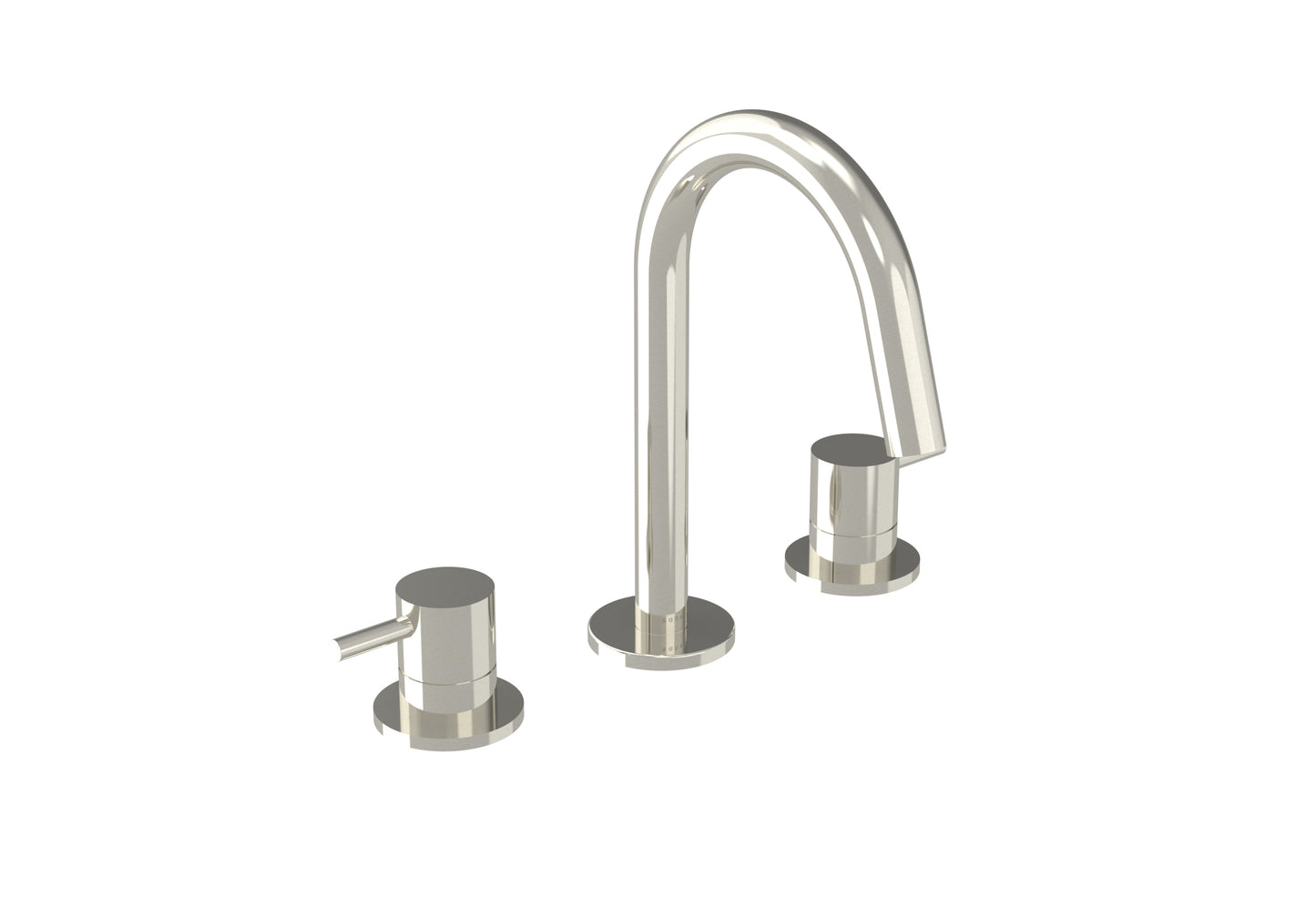 COS 3 Tap Hole Deck mounted Basin Mixer KIT - w/ Classic handle