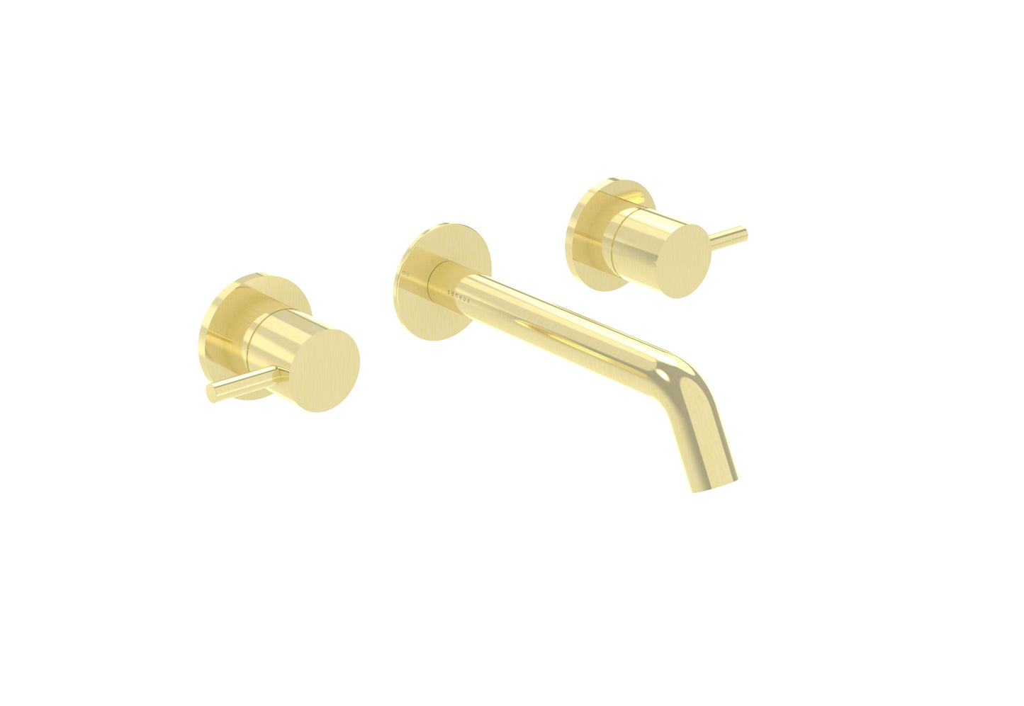 COS 3 Tap Hole Wall mounted Basin Mixer KIT - w/ Classic spout (170mm) w/ Classic handle