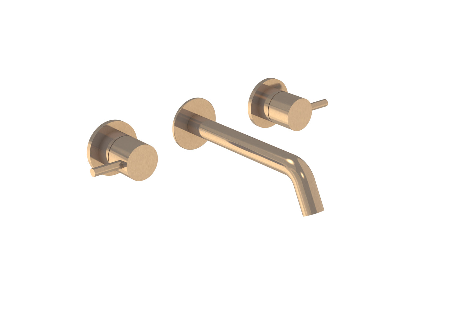 COS 3 Tap Hole Wall mounted Basin Mixer KIT - w/ Classic spout (170mm) w/ Classic handle