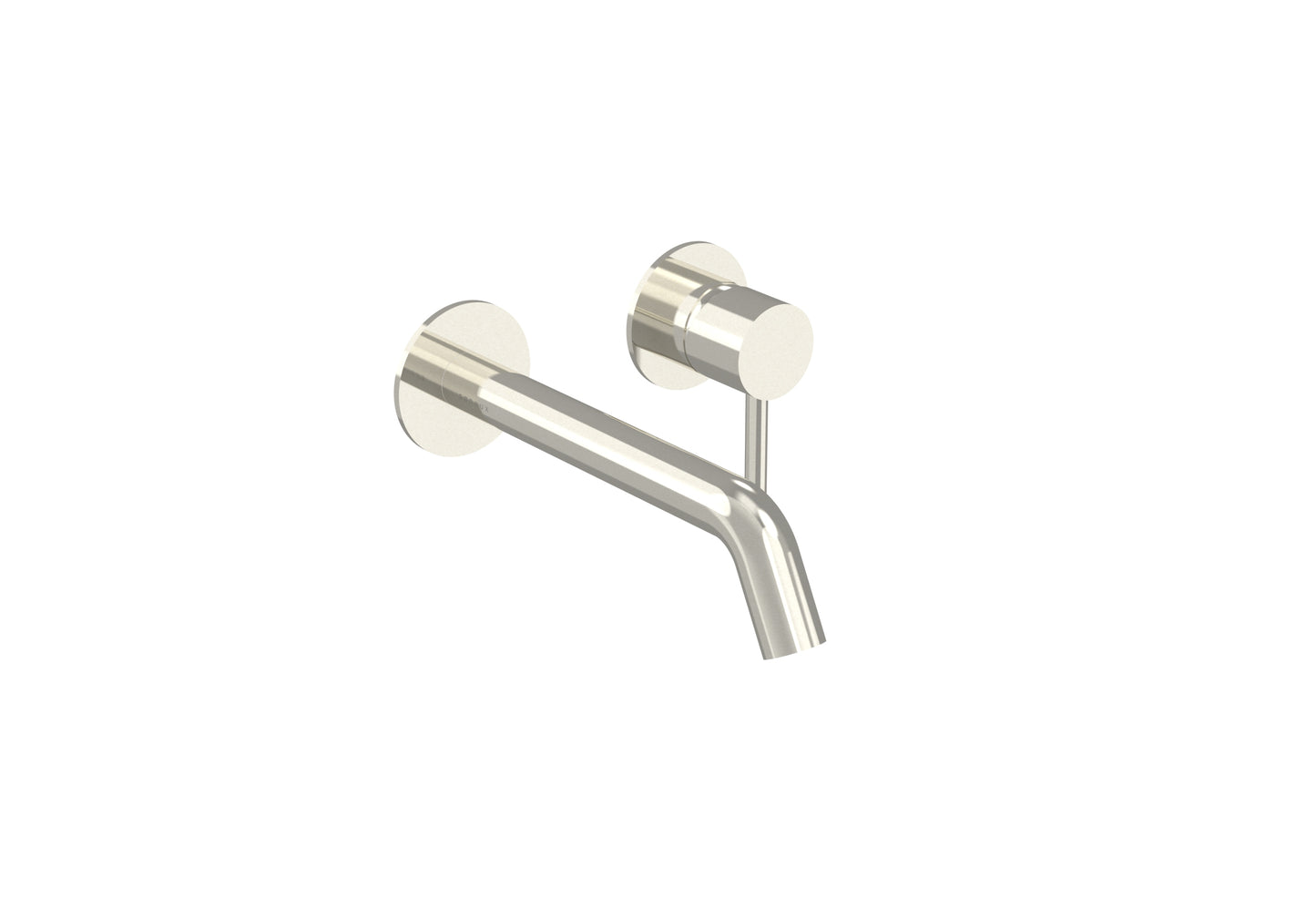 COS 2 Plate Wall mounted Basin Mixer KIT - w/ Classic spout (170mm) w/ Classic handle