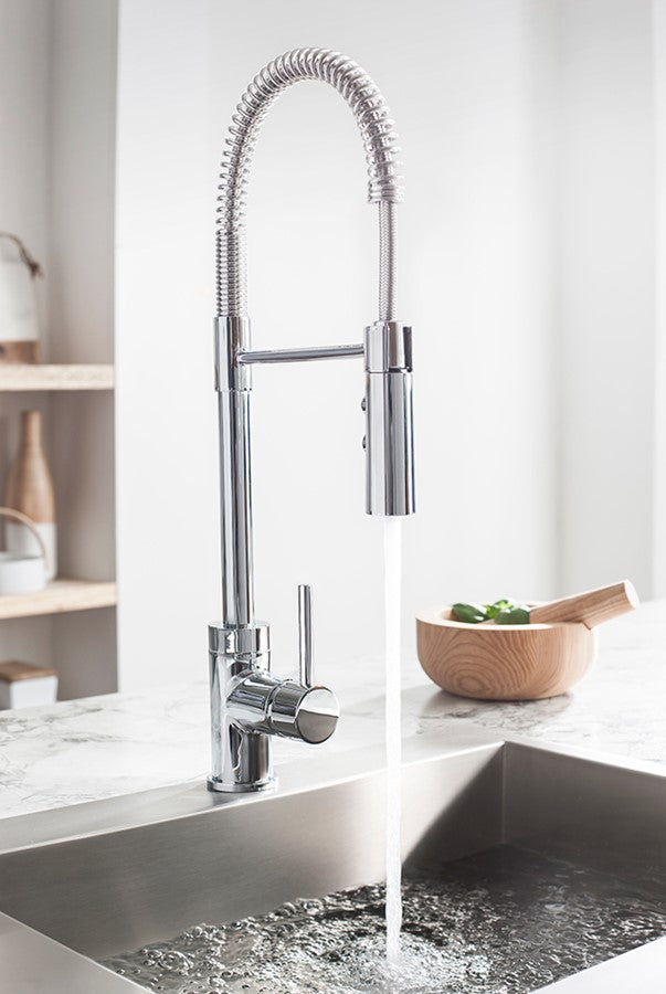 Cook Side Lever Kitchen Mixer with Flexi Spray