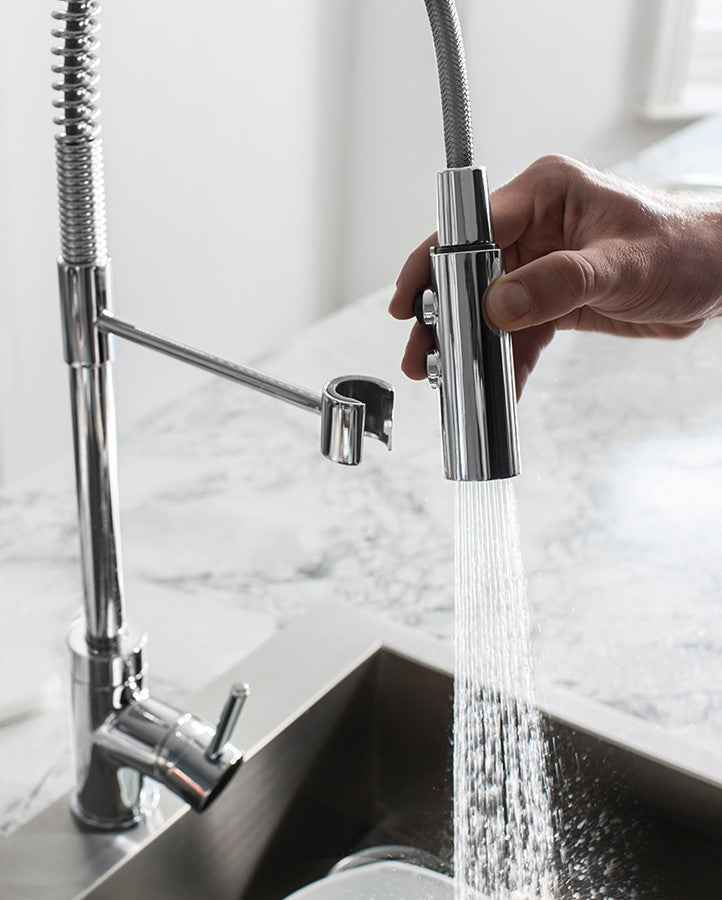 Cook Side Lever Kitchen Mixer with Flexi Spray