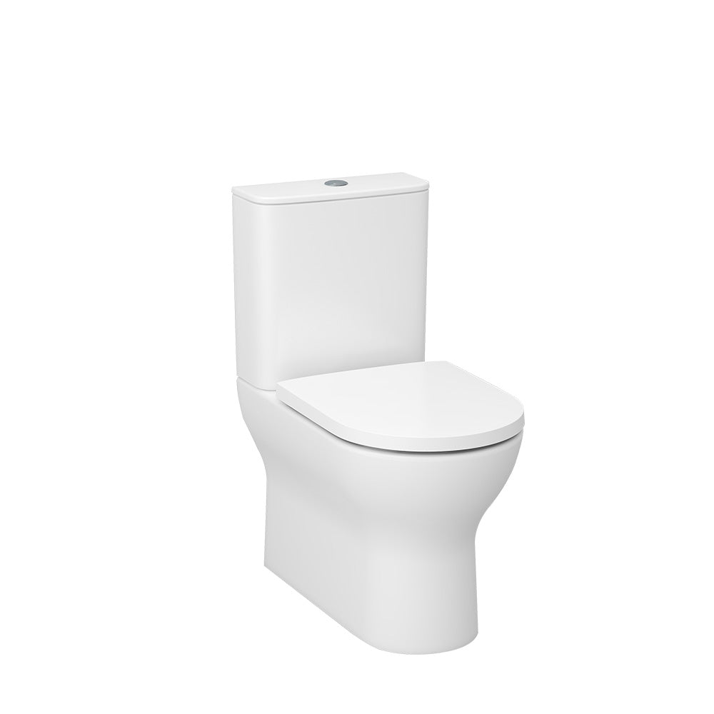 Ronda close coupled open back pan & cistern