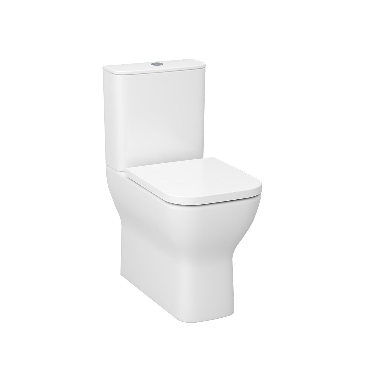 Quadro comfort height close coupled closed back pan & cistern