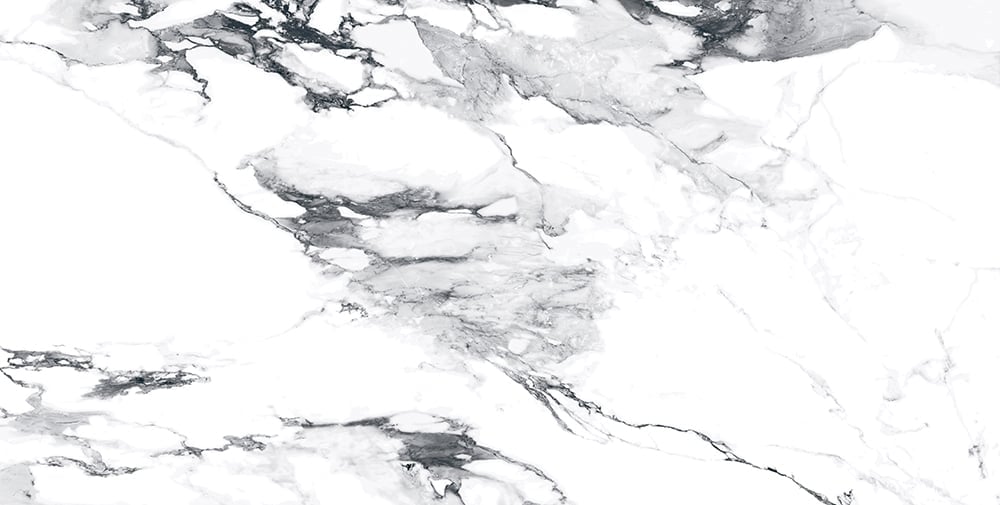 Charlie White Marble Gloss Porcelain Tile 600x1200mm