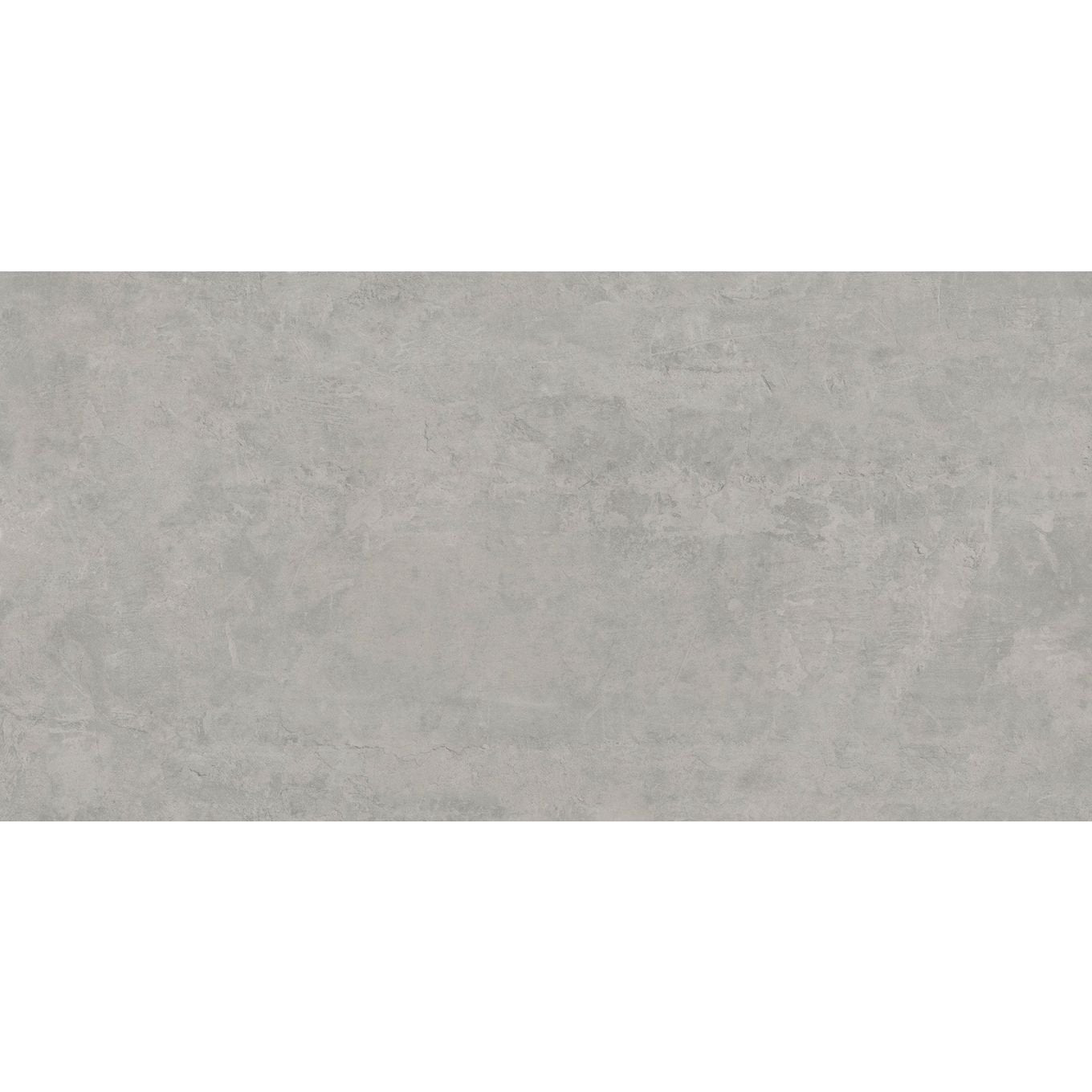 Donovan Silver Concrete Effect Porcelain Tile 600x1200mm