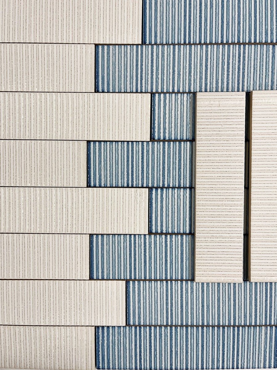 Canillo White Gloss Ceramic Brick Tile 300x75mm