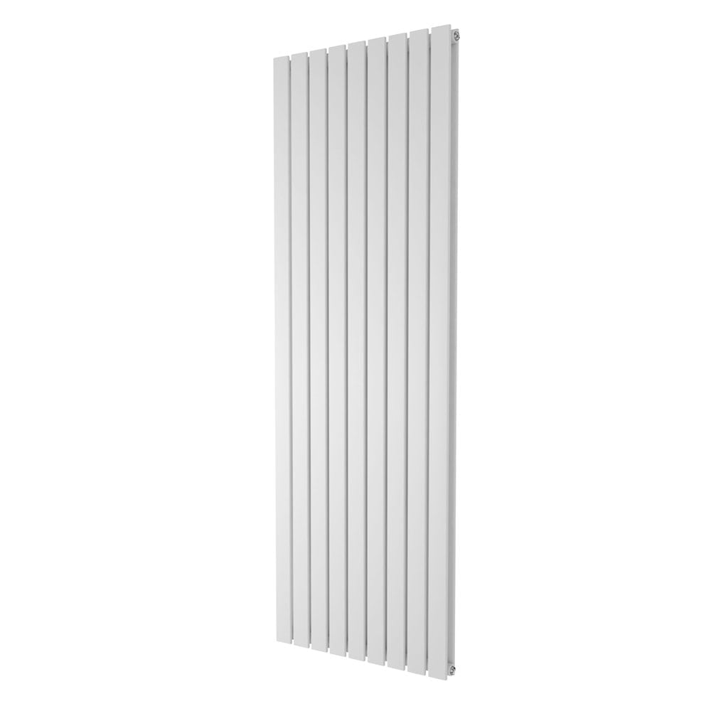 Perth White Double Vertical Flat Panel Radiator 1800x610mm
