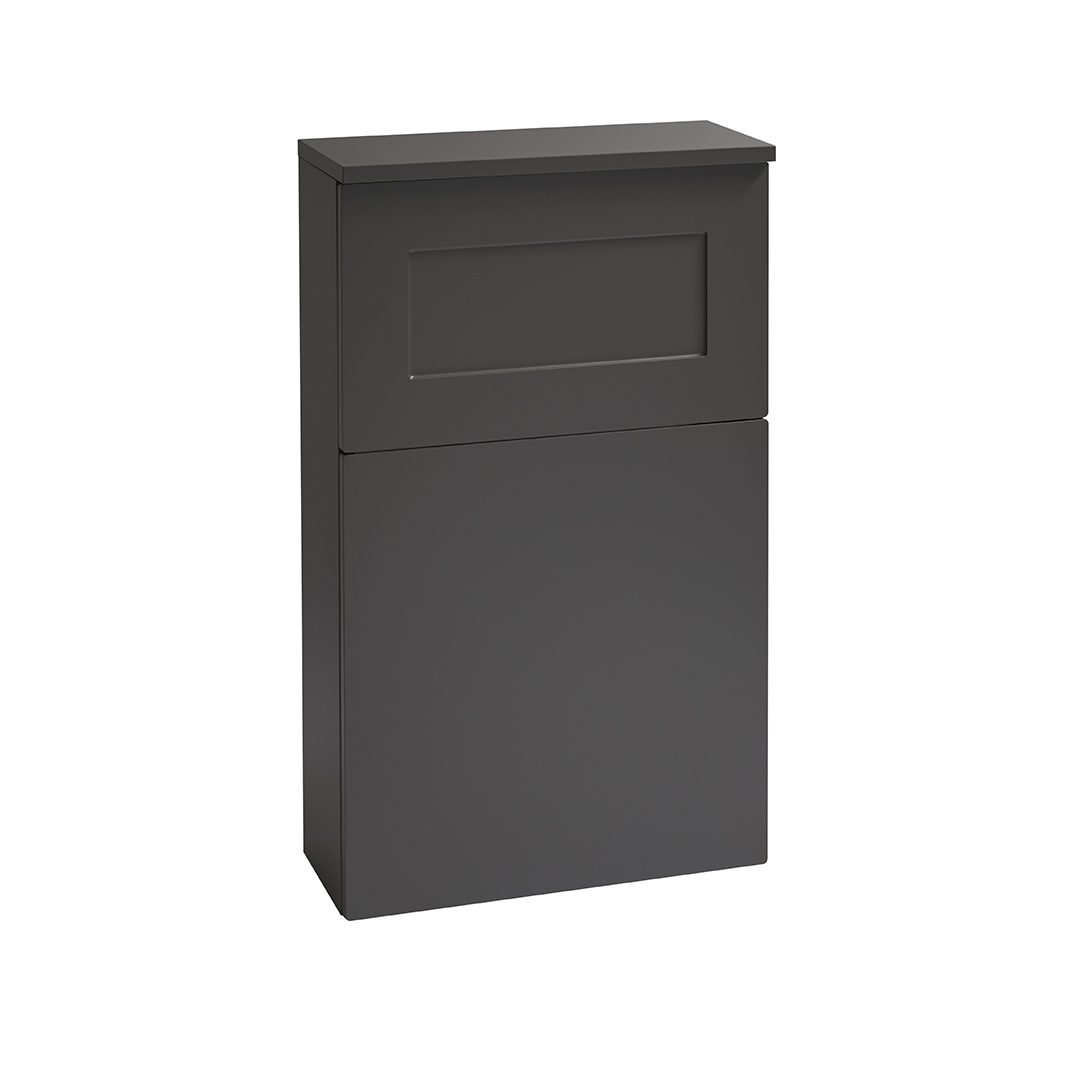 Elegant Haven Dunbar Ash Grey Back To Wall Wc Unit
