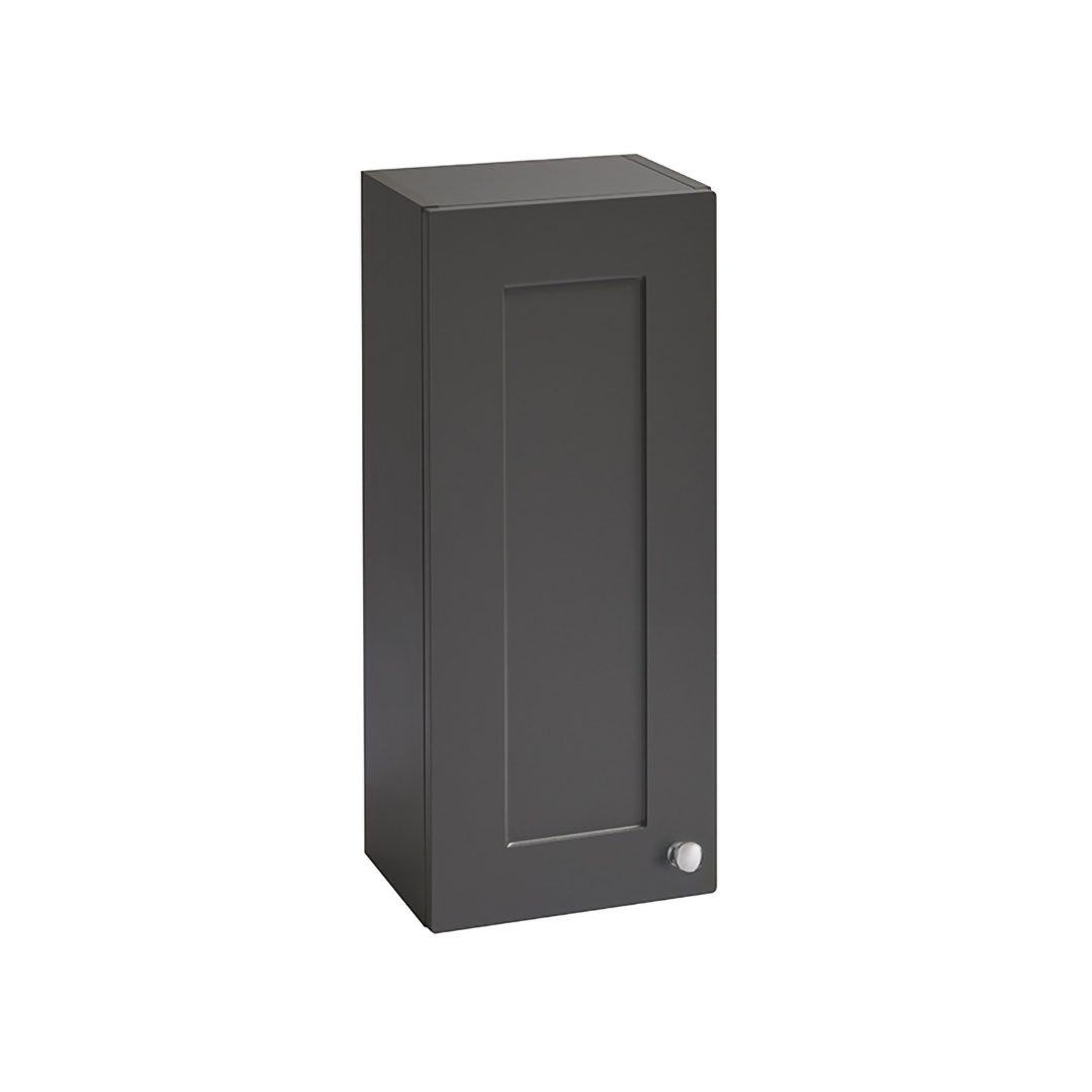 Elegant Haven Dunbar 300 Ash Grey Wall Mounted Storage Unit