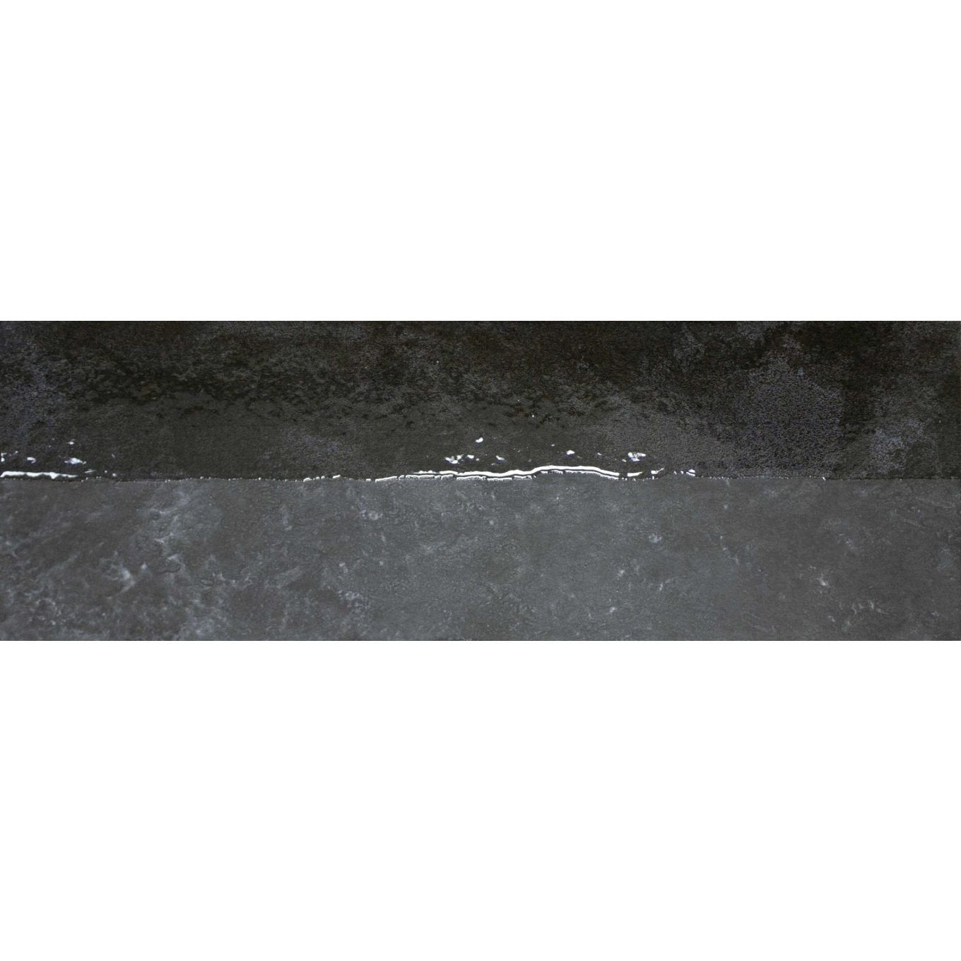 Prezza Noir Decor Line Matt & Glossy Porcelain Brick Tile 100x300mm