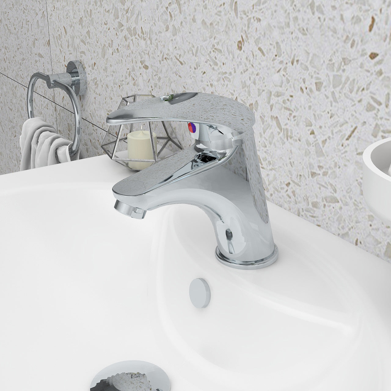dv8 single lever basin mixer