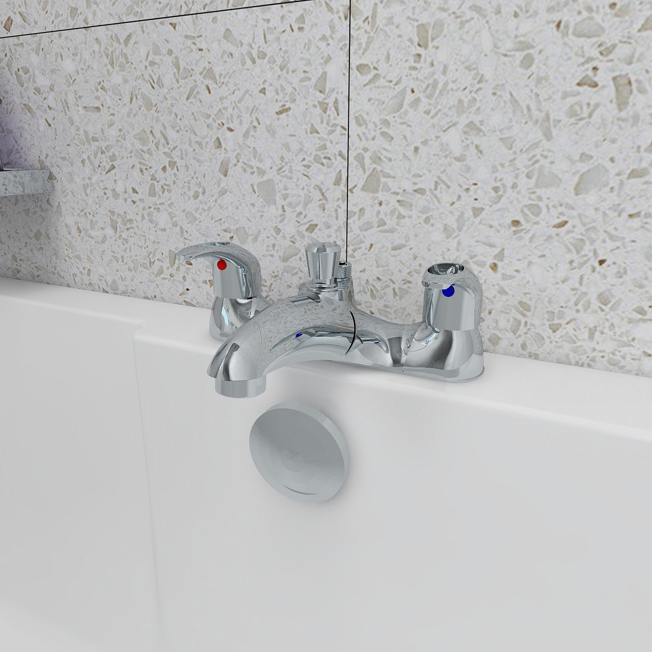 dv8 bath/shower mixer with kit