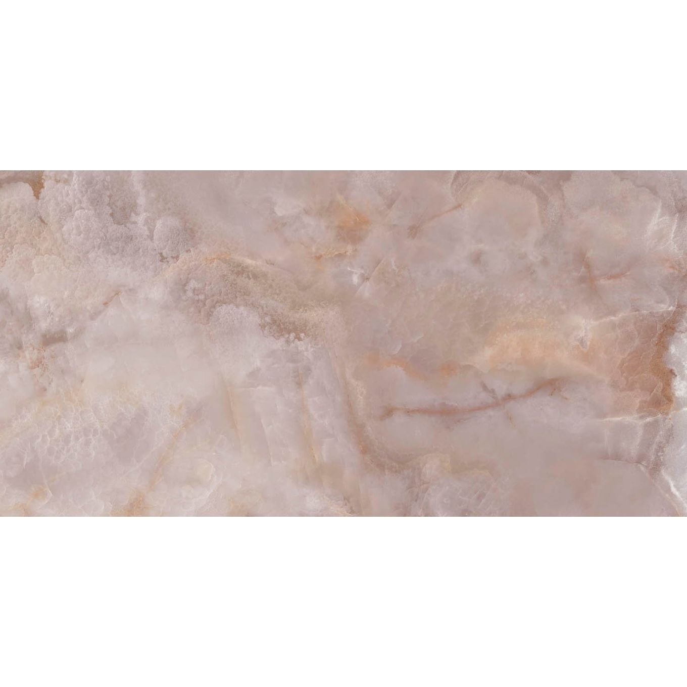 Osaka Coral Super Polished Porcelain Onyx Tile 600x1200mm