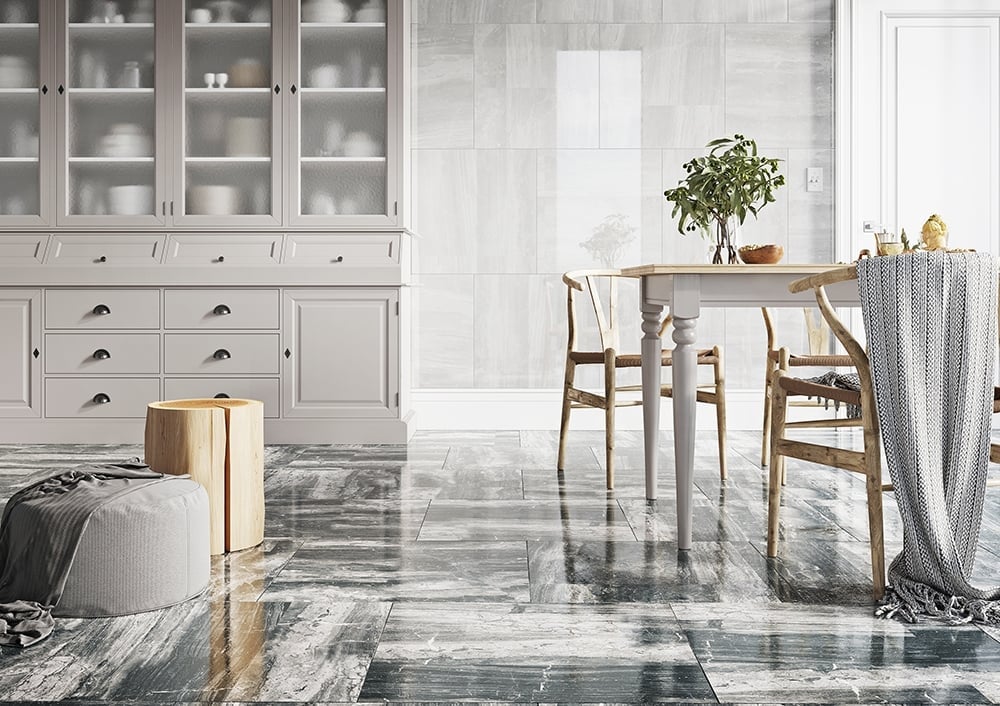 Arden Perla Gloss Porcelain Tile 600x600mm