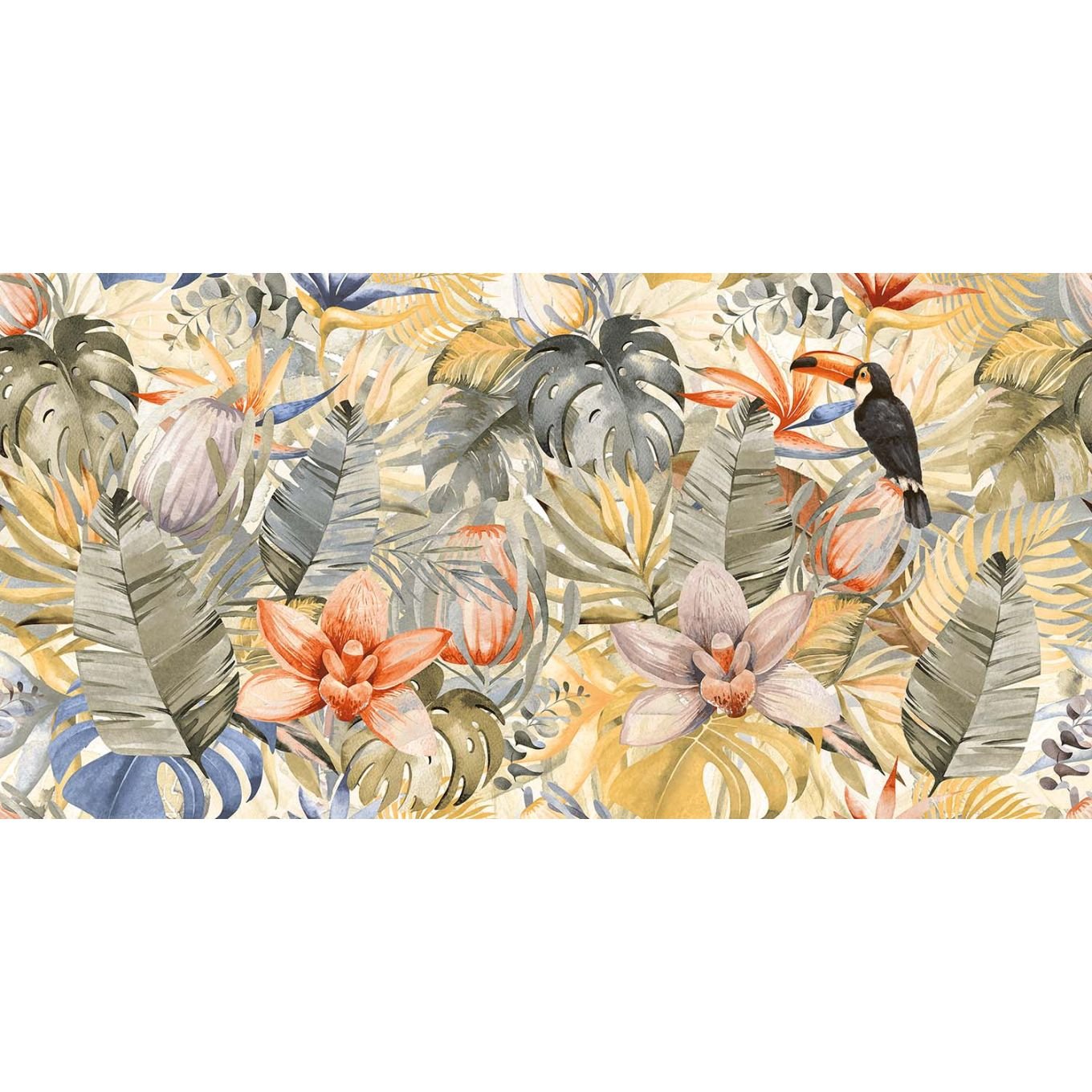 Bonito Tropical Matt Porcelain Tile 1200x600mm