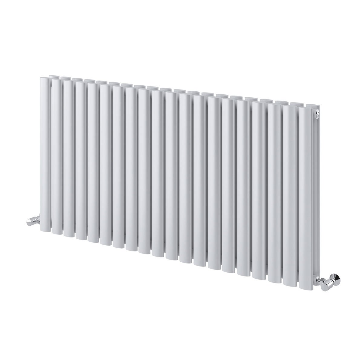 Islington White Double Horizontal Radiator 600x1180mm
