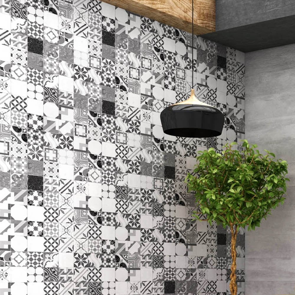 Keywood Gris Decor Ceramic Tile 200x500mm