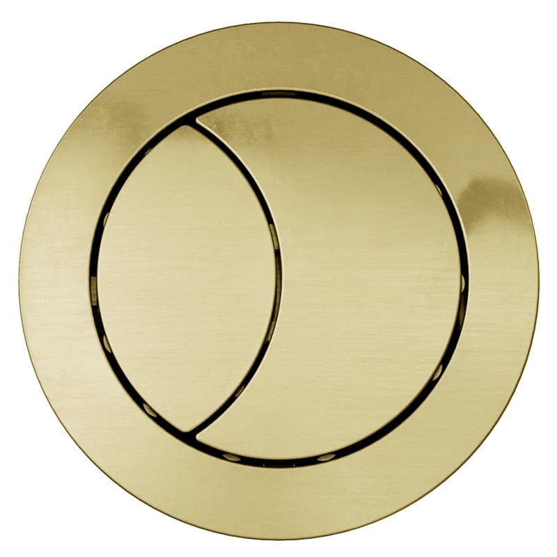 Anix Close Coupled Rimless 2-in-1 Combination Toilet & Basin with Gold Push Button