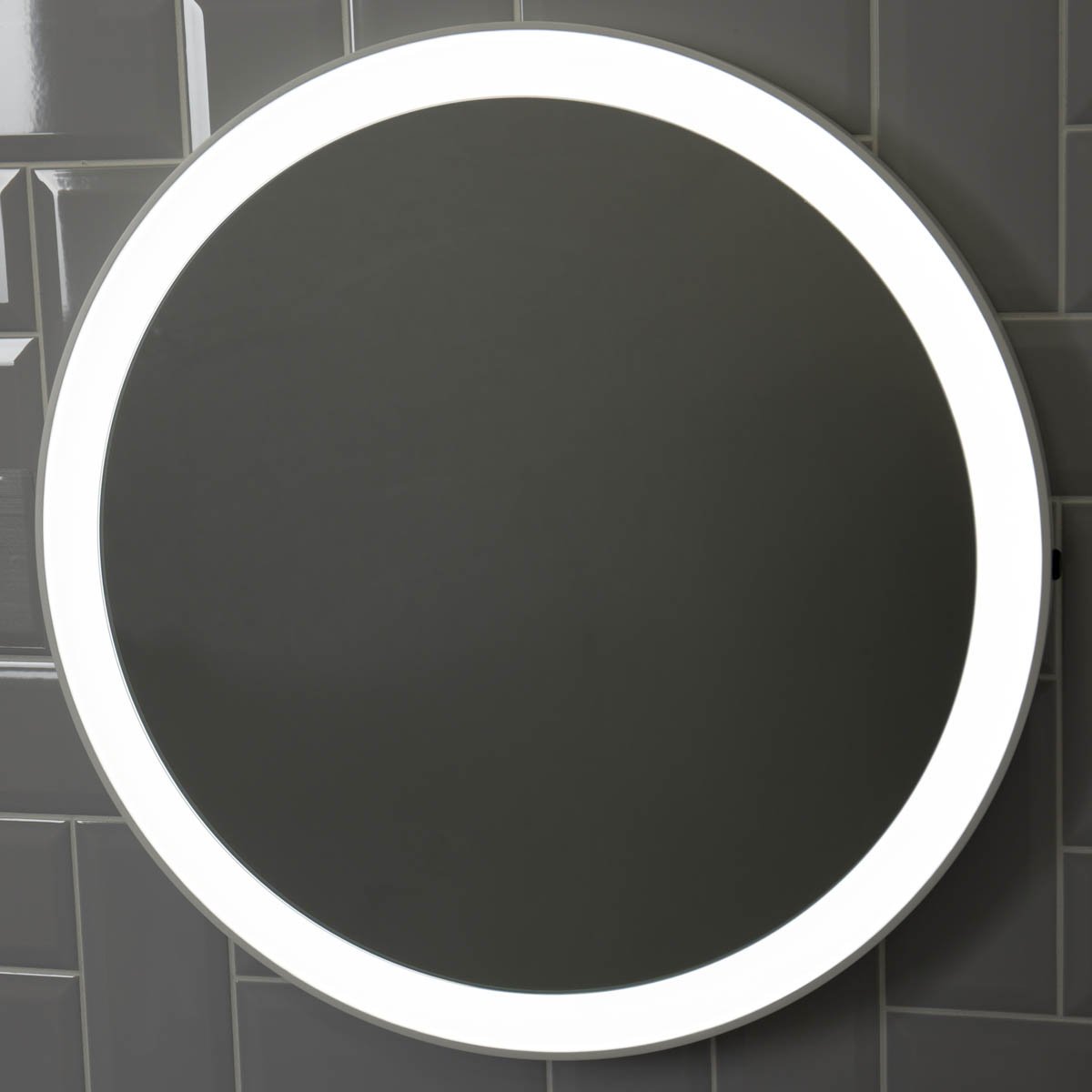 Zia Round LED Illuminated Bathroom Mirror 600mm