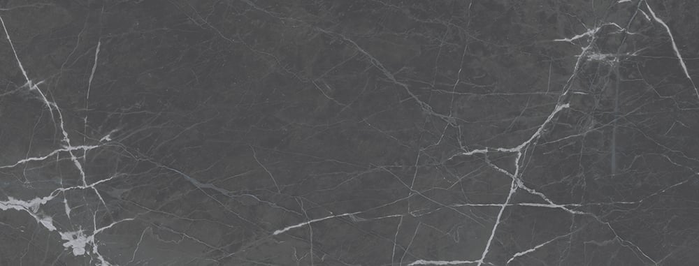 Glacier Black Marble Gloss Porcelain Tile 450x1200mm