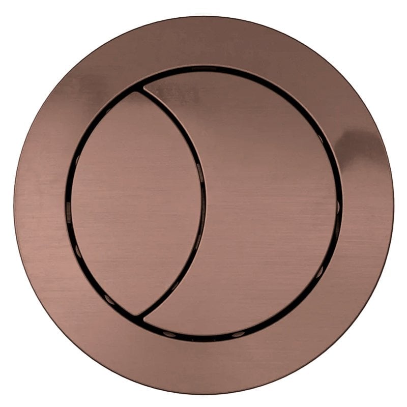 Anix Close Coupled Rimless 2-in-1 Combination Toilet & Basin with Bronze Push Button
