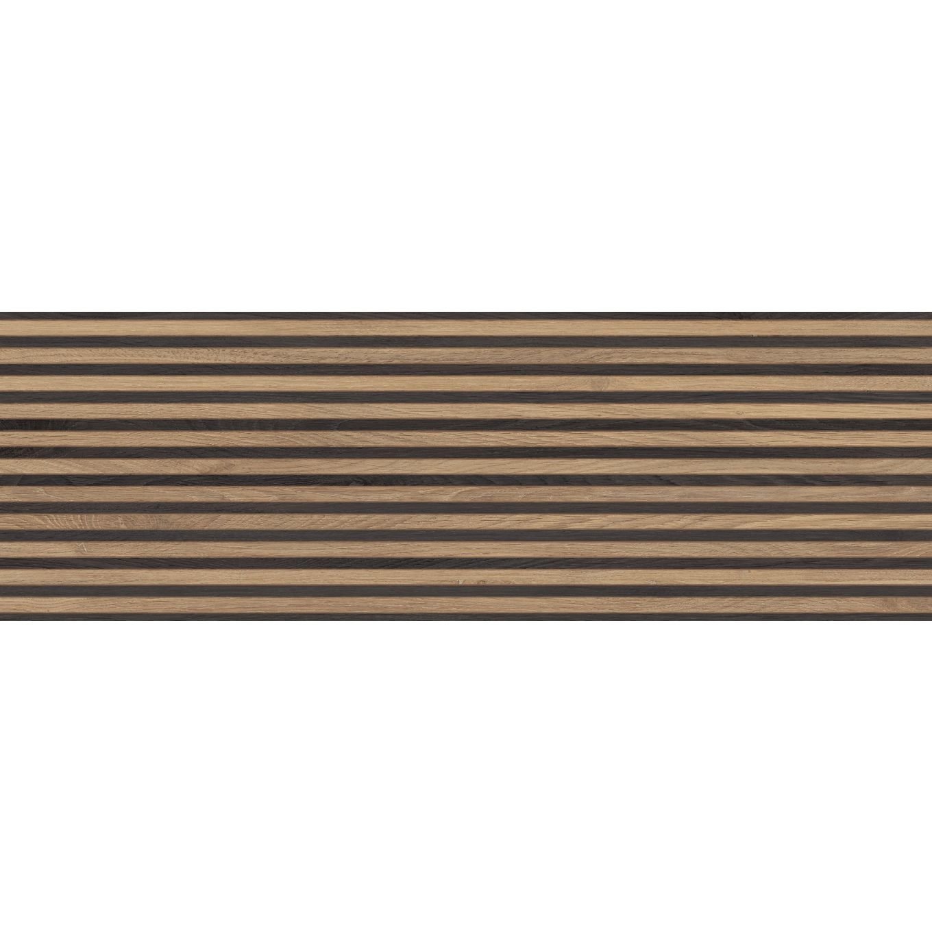 Ottoman Slatted Wood Matt Ceramic Tile 333x1000mm