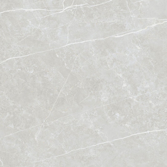 Enigma Silver Matt Porcelain Tile 600x600mm