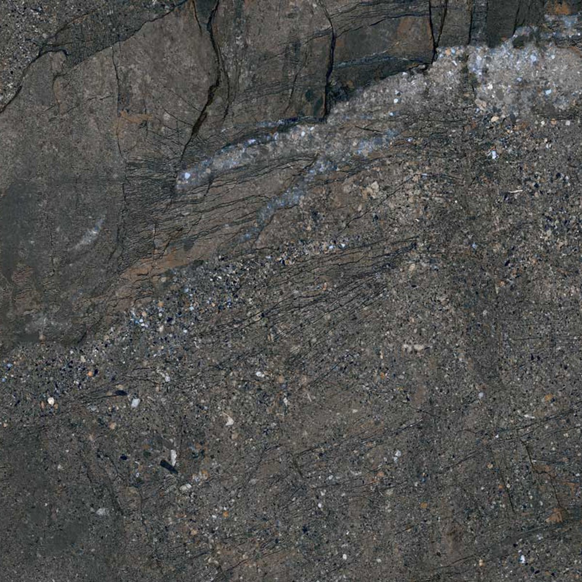 Zoltan Graphite Stone Effect Matt Porcelain Tile 1200x1200mm