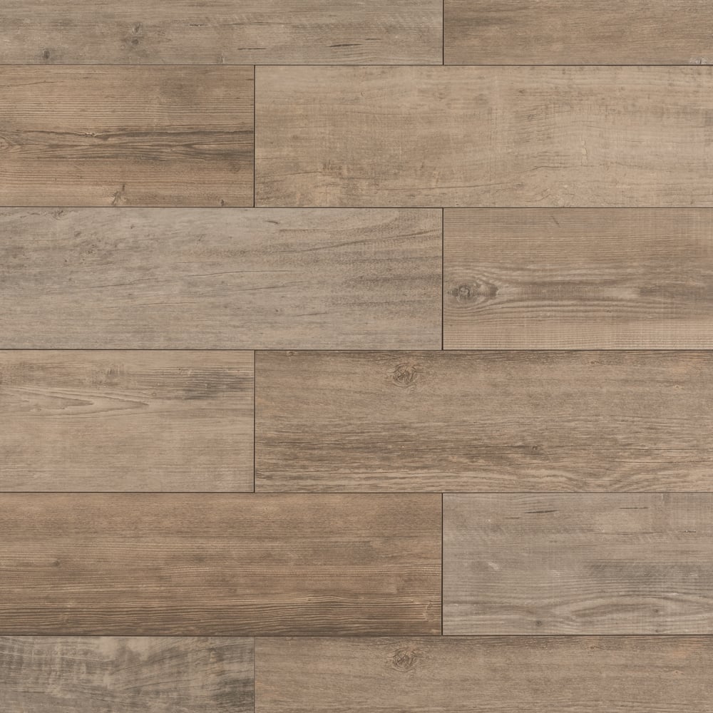 Montpelier Cream Wood Effect Matt Porcelain Tile 230x1200mm