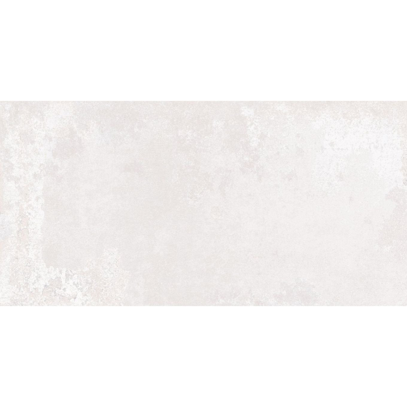 Brunel White Lappato Porcelain Concrete Tile 1200x600mm