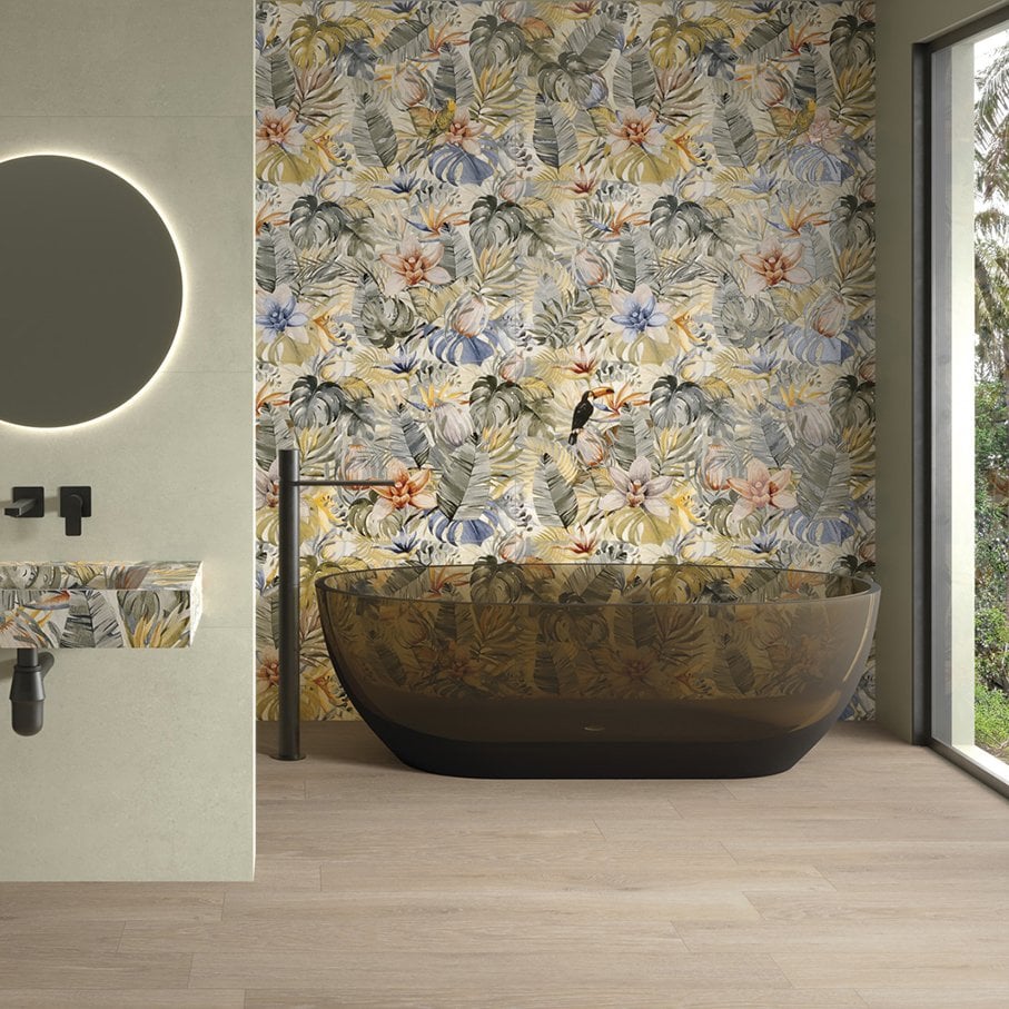 Bonito Tropical Matt Porcelain Tile 1200x600mm